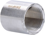 Stainless steel threaded socket long female 1 1/4"