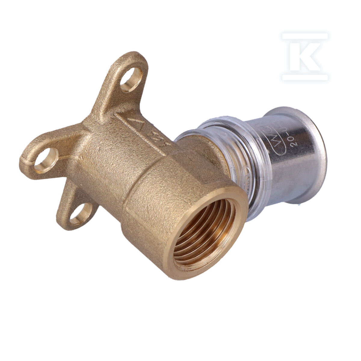 Стінка 90o коліно Tigris M5, fi 20x1/2" - 4064406