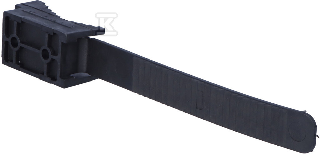 Bandhalter für Rundkabel 50 mm, schwarz - UP-50 (10) CZARNY UV