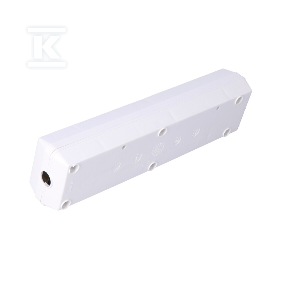 Listwa przedłużacza, 5 gniazd, biała - PZ05