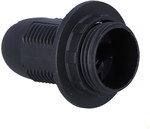 Thermoplastic lampholder E-14-1 collar, 250V black ONNLINE