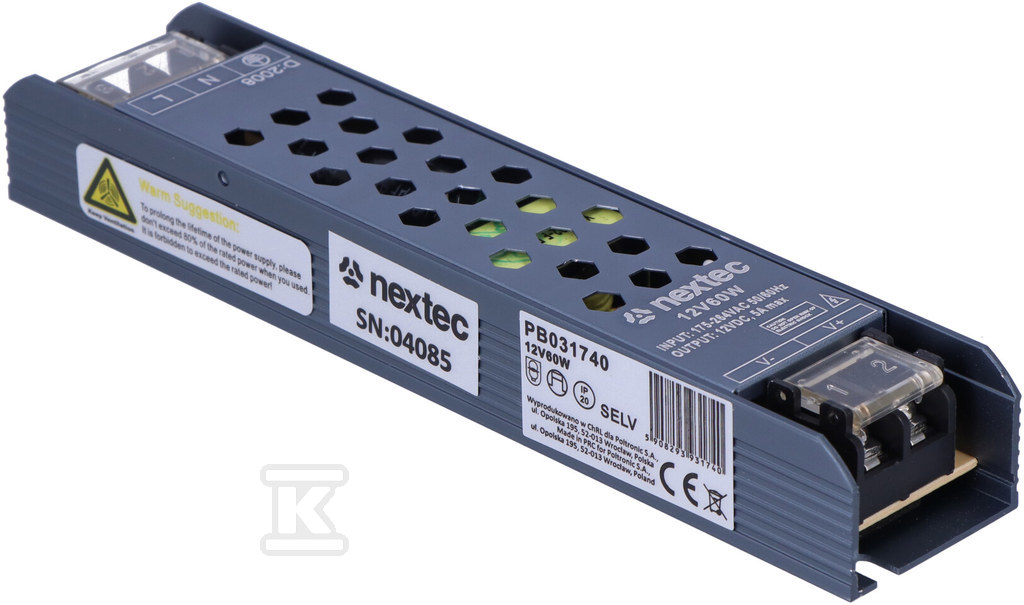 Modularno LED napajanje dugi grafit - PB031740