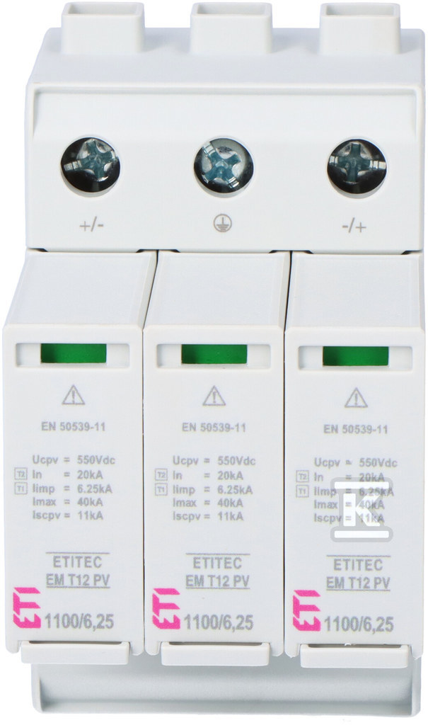 Обмежувач перенапруги T1 T2 (B і C) для - 002440580
