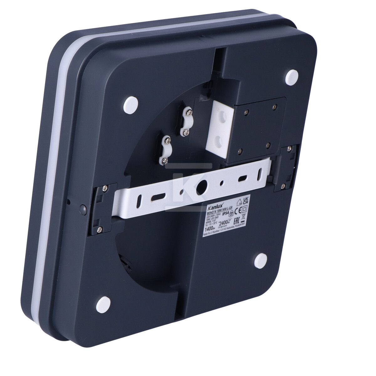 BENO 18W NW-L-GR 18W 1400lm 4000K IP54 - 33349