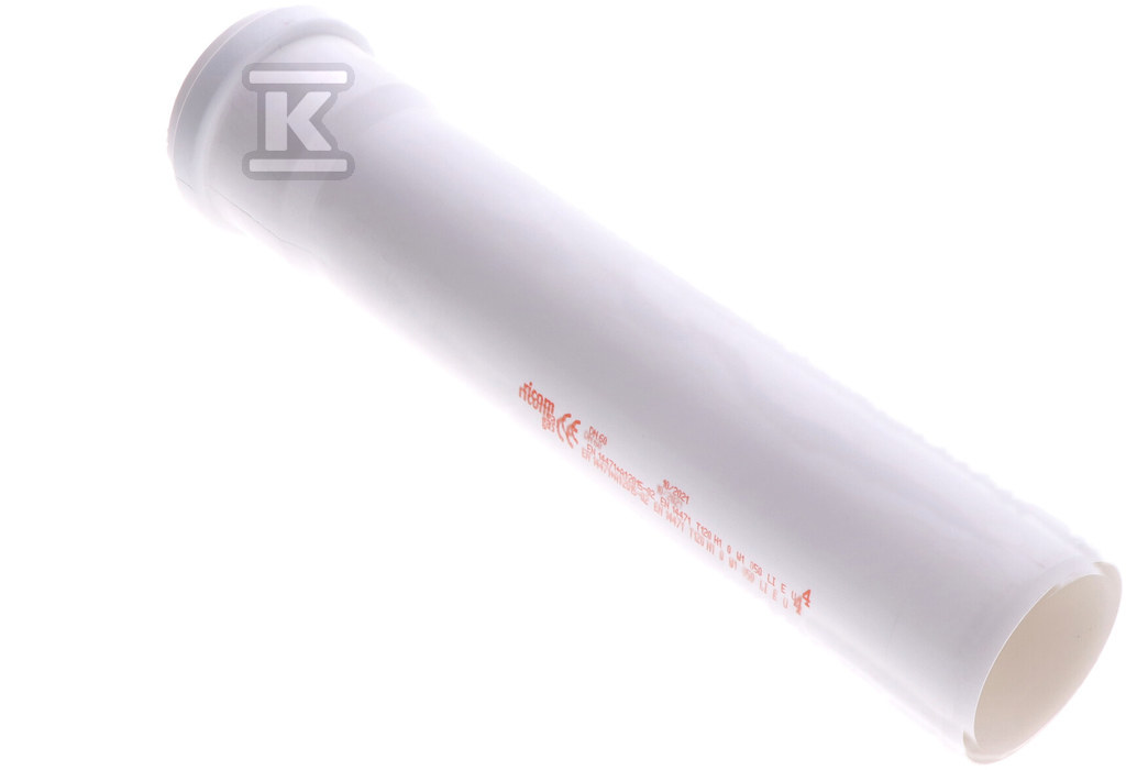 Пряма труба для димоходу PP L250 мм - OL20060B