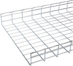 CF mesh cable tray 105/600 EZ, 105x600mm, electro-galvanized, System E90 /3m/