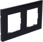 Double frame 2x- black, NILOE STEP