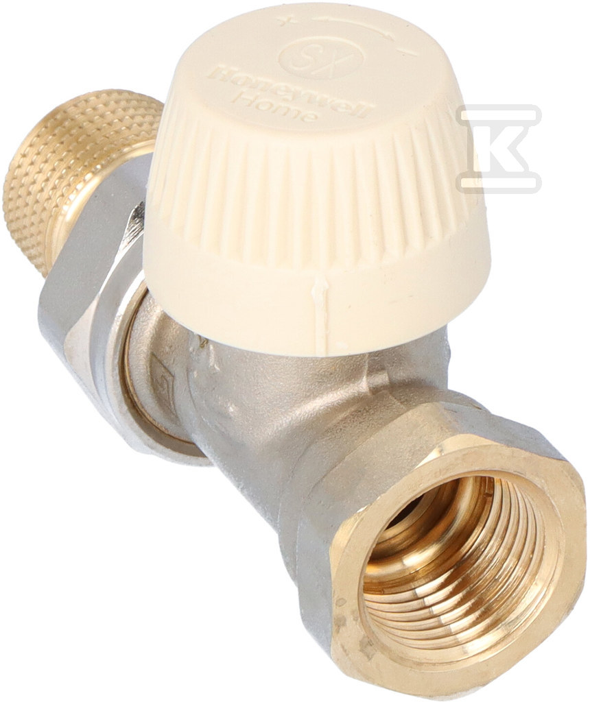 Thermostatic valve, straight, SX - V2020DSX15