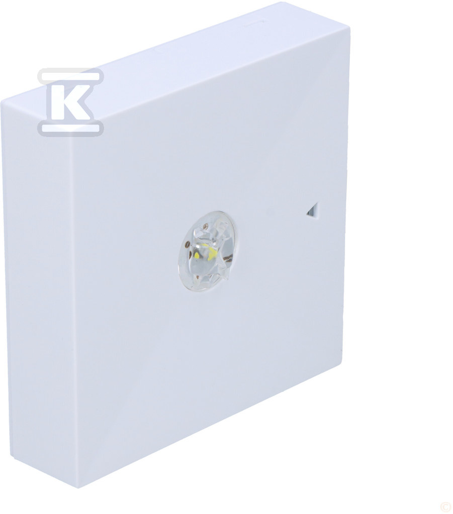 Emergency lighting luminaire LOVATO N 3 - LV3N/R/1W/B/1/SE/X/WH