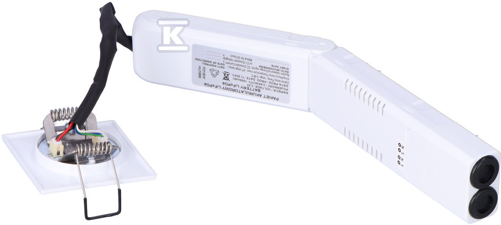 LED-Notleuchte, LOVATO LV3P Einzweck 1W - LV3P/O/1W/B/1/SE/X/WH