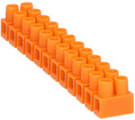 Thermoplastic thread terminal block LTF12-16.0 orange, STANDARD