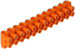 Thermoplast-Schraubklemmenleiste LTF12-2,5 orange, STANDARD