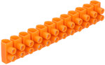 Thermoplastic thread terminal block LTF12-6.0 orange, STANDARD