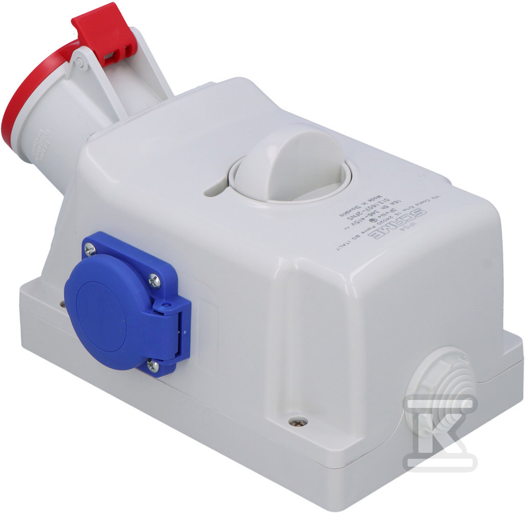 OPTIMA-COMBI 3P+N+E 16A + 2x230V - 513.1657-2FNS
