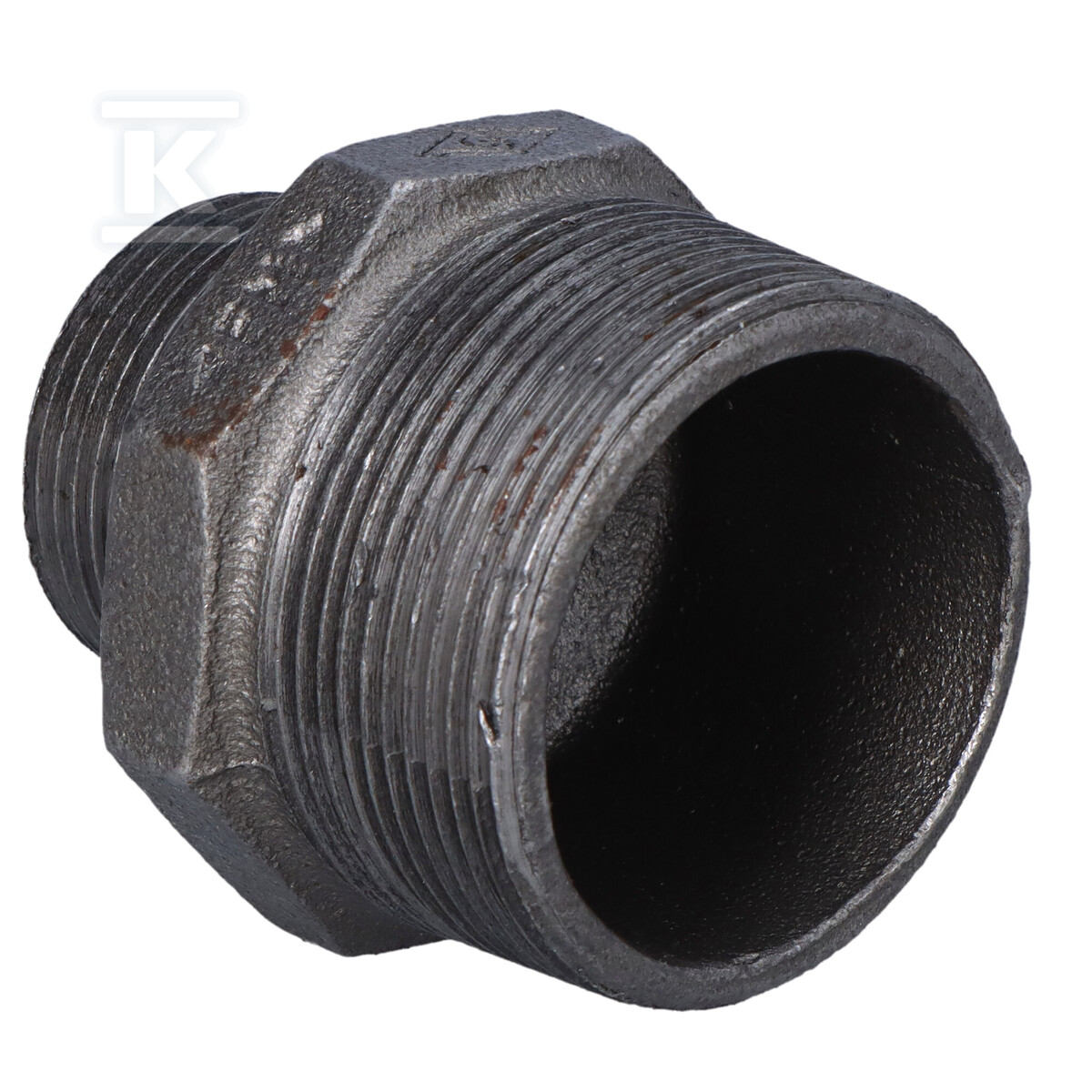 Nypel redukcyjny czarny, GZ 2"x5/4" - 245-37S