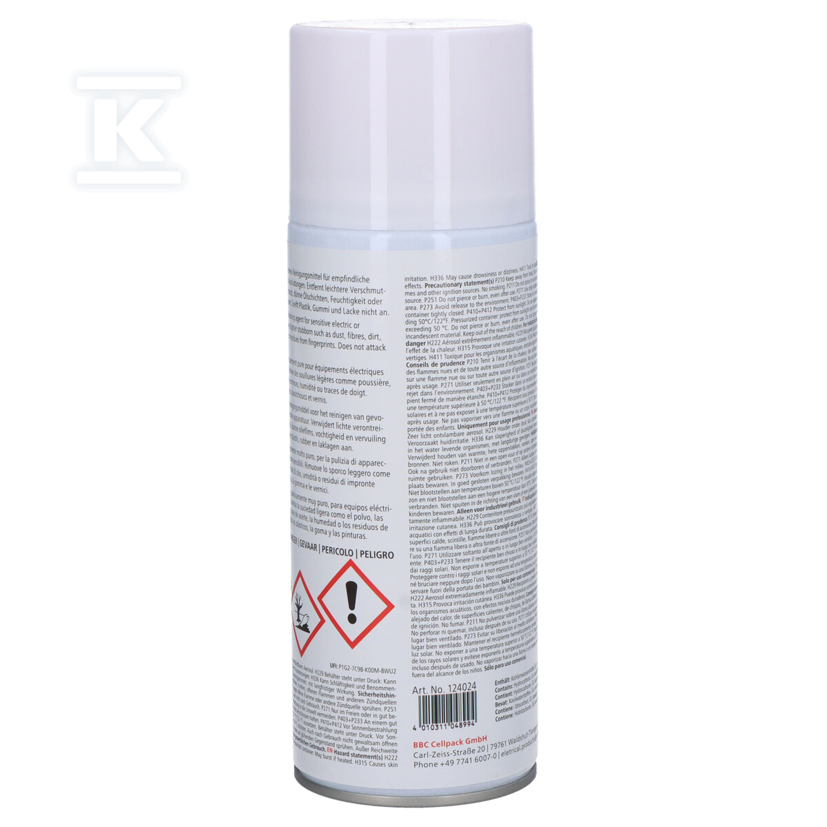 Чистячий спрей Contact Cleaner 400 мл - 124024