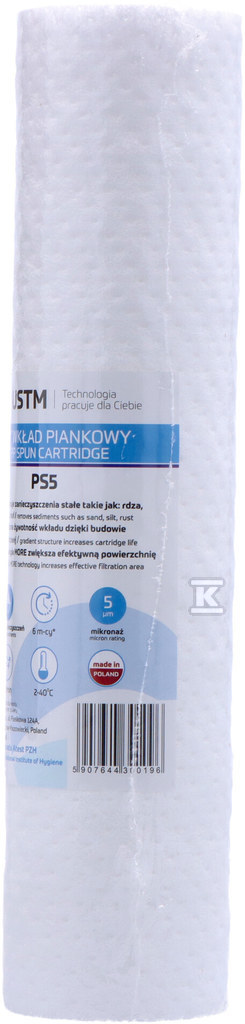 10 "5um поліпропіленовий вкладиш - PS5M