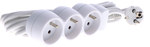 Extension cable 3 sockets, white, 5 m ONNLINE