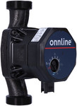 Electronic circulation pump ONNLINE EQC-M 25-6/180, with threaded connection 1 1/2", 3 operating modes, plug and insulation included