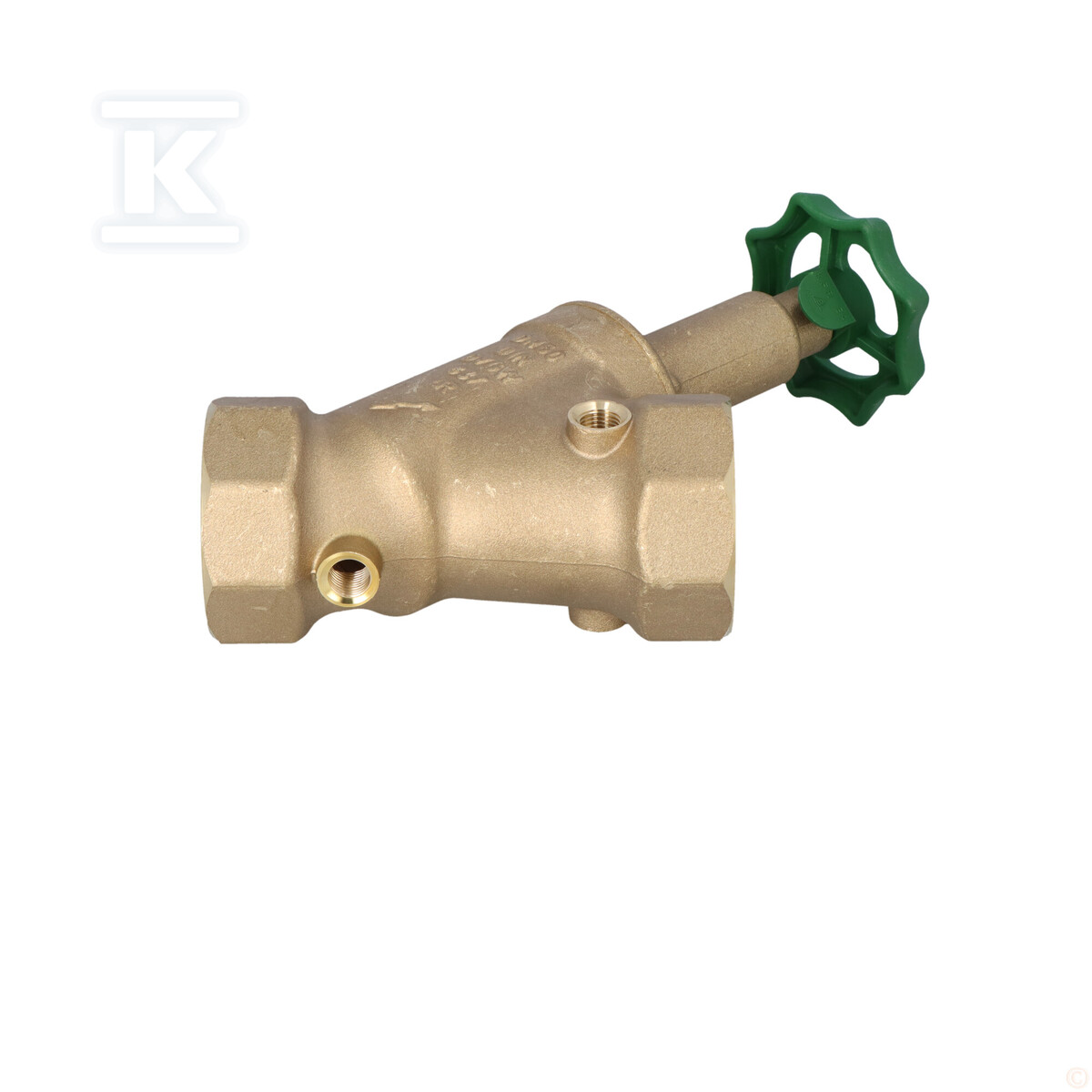 Клапан похилий DN50, тип 1603, GW 2" з - BV160350