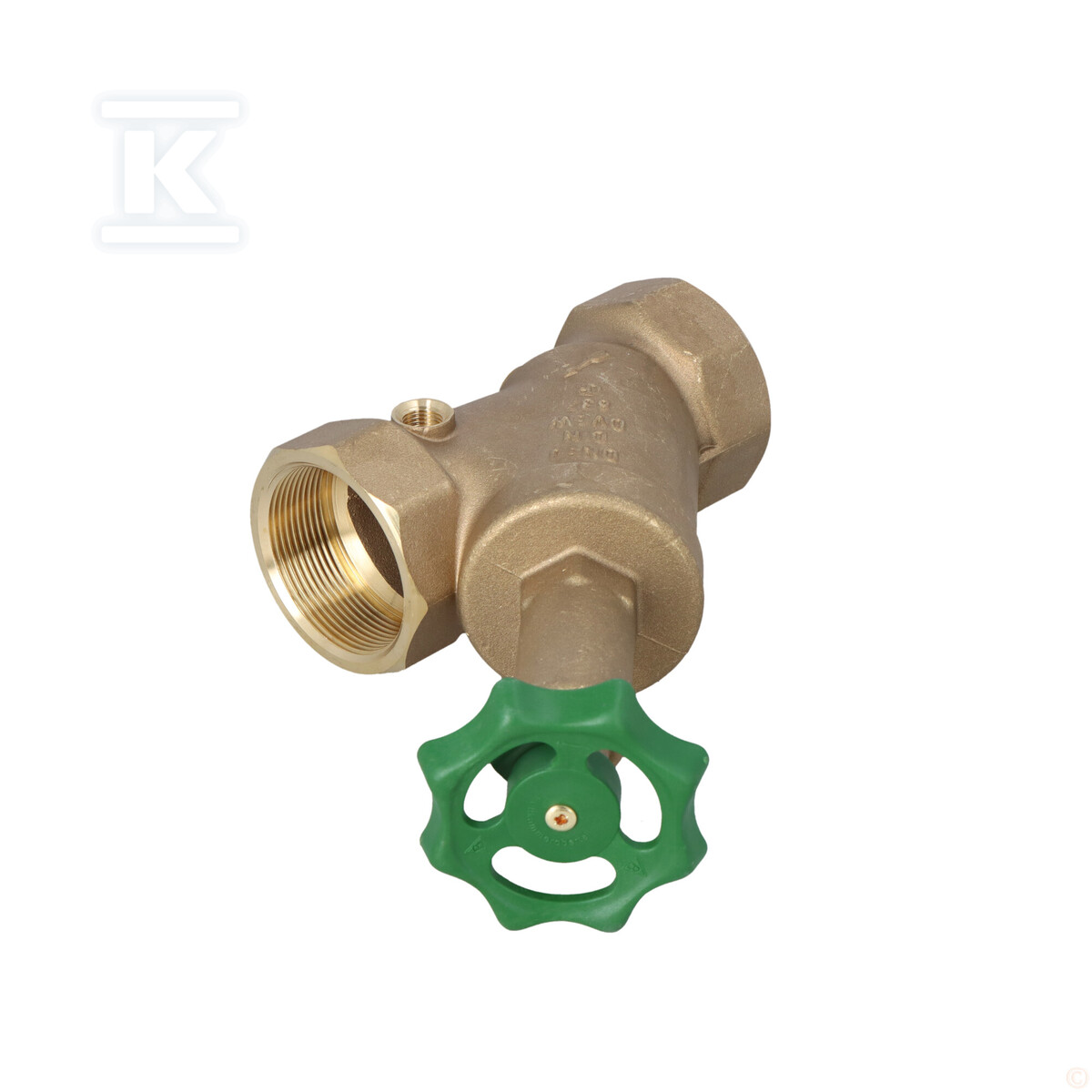 Клапан похилий DN50, тип 1603, GW 2" з - BV160350