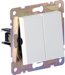 Double stair switch, white, GAMA ONNLINE