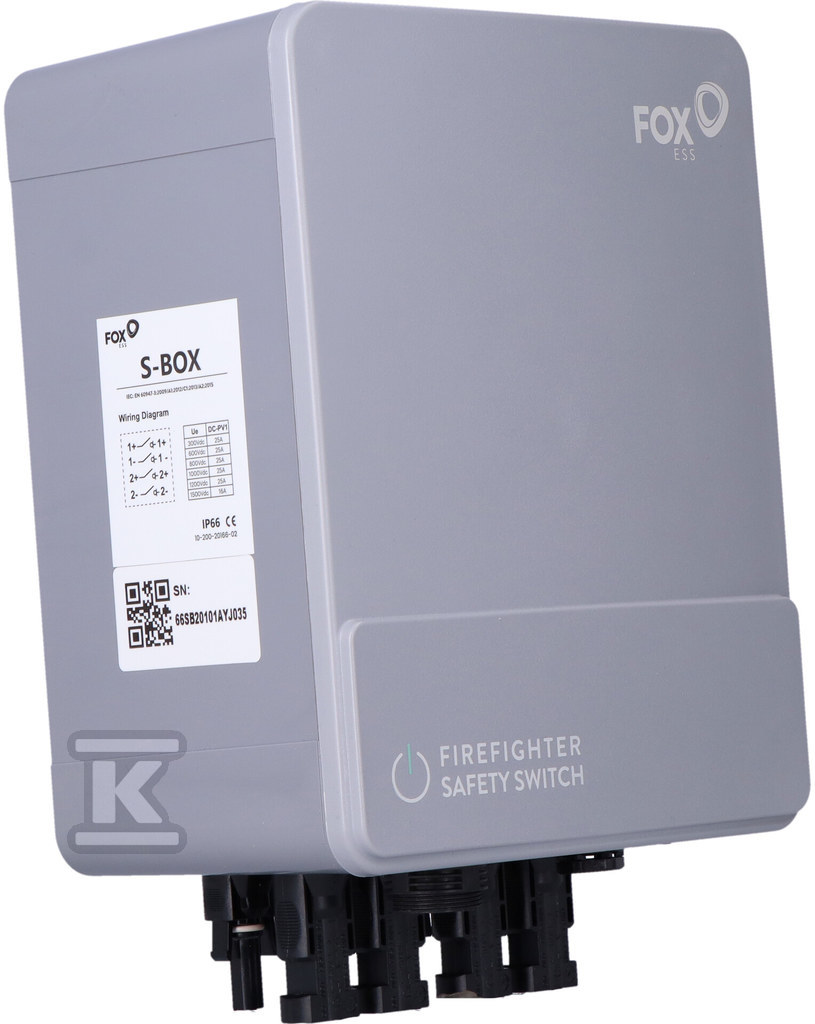 DC-Schalter für Photovoltaikanlagen für - FOX-S-BOX