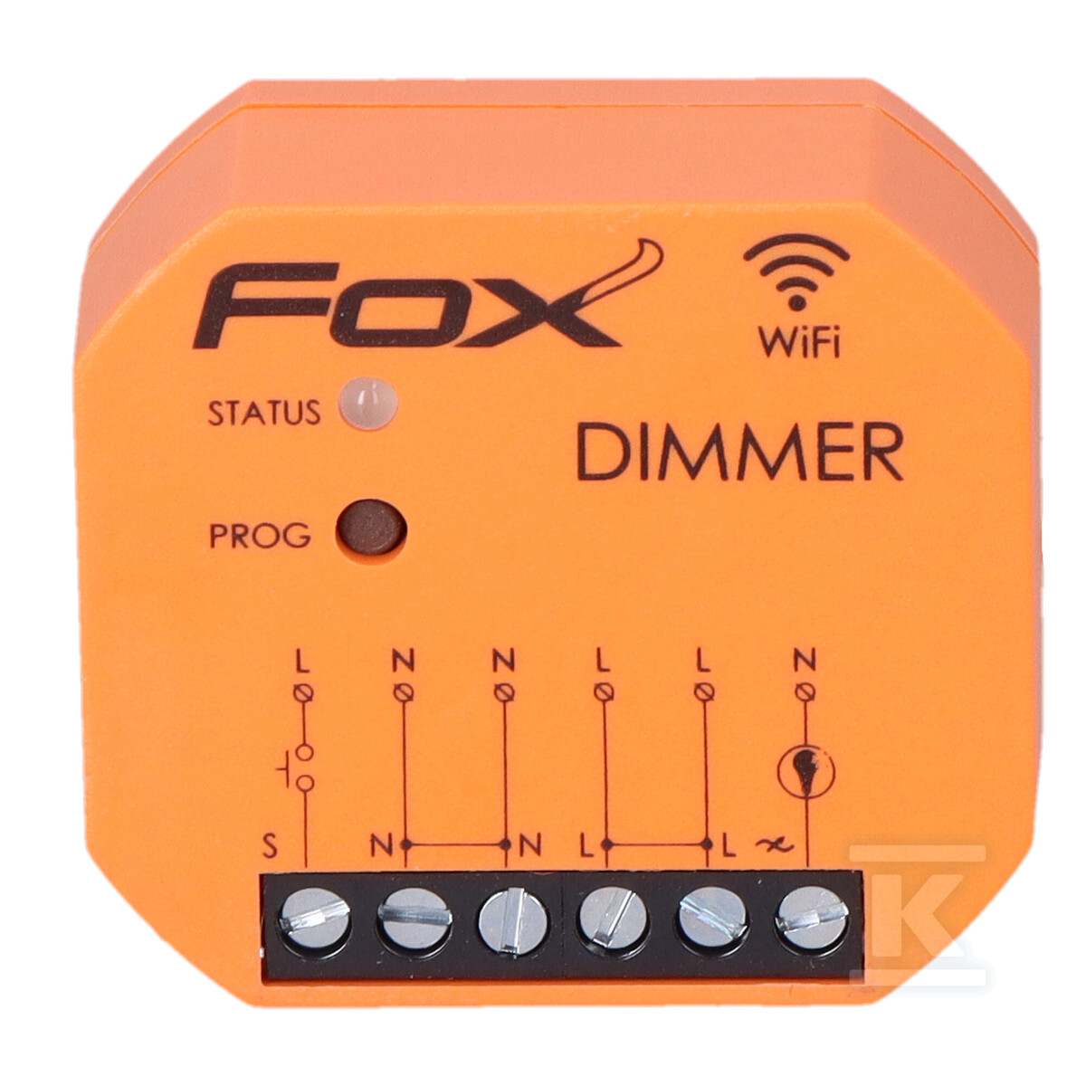 ДИММЕР ОСВІТЛЕННЯ Wi-Fi 230V ДІММЕР FOX - WI-DIM1S1-P