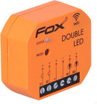 2-KANÁLOVÝ OVLÁDAČ LED OSVETLENIA 12/24V Wi-Fi DVOJITÁ LED FOX