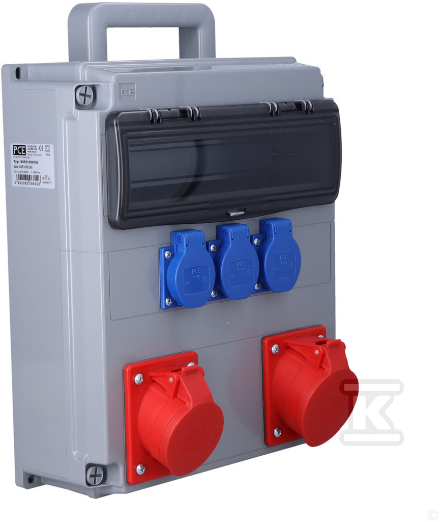 Portable switchgear with IP54 "Opole" - 909210003W