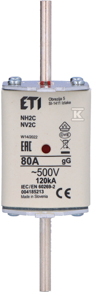 Промисловий запобіжник KOMBI NH2C gG - 004185213