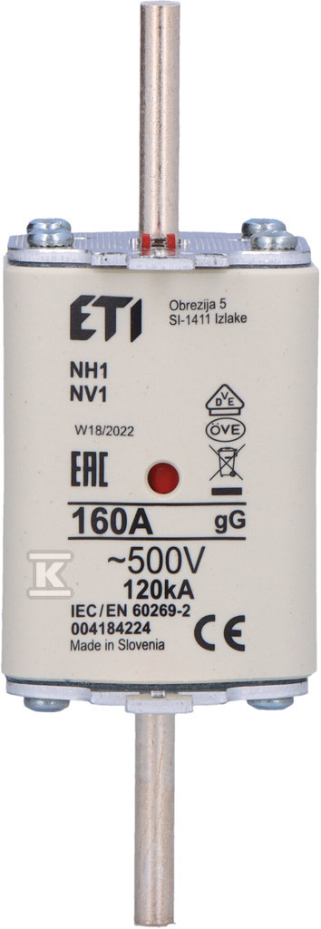 Промисловий запобіжник KOMBI NH1 gG - 004184224