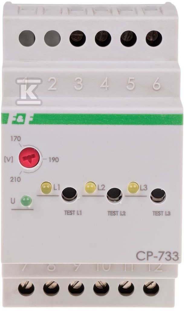 Реле напруги CP-733 трифазне - CP-733