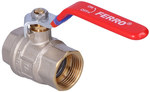 F-Power ball valve, nut / nut with lever, 1 "