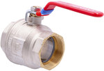 Nut-nut ball valve with lever, 2 ", F-Power