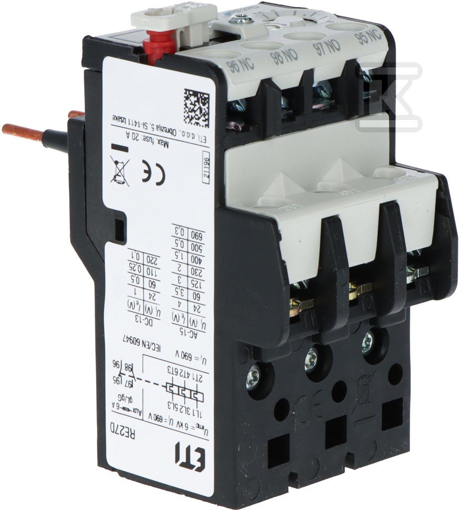 Thermal relay RE27D-8.0 - 004642408