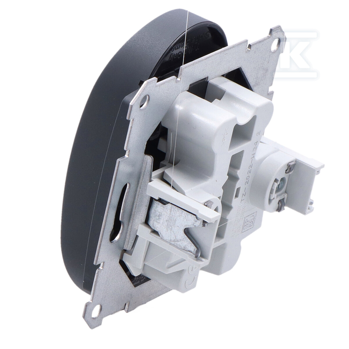 Розетка подвійна з заземленням, 2x2P+PE - SDD114271