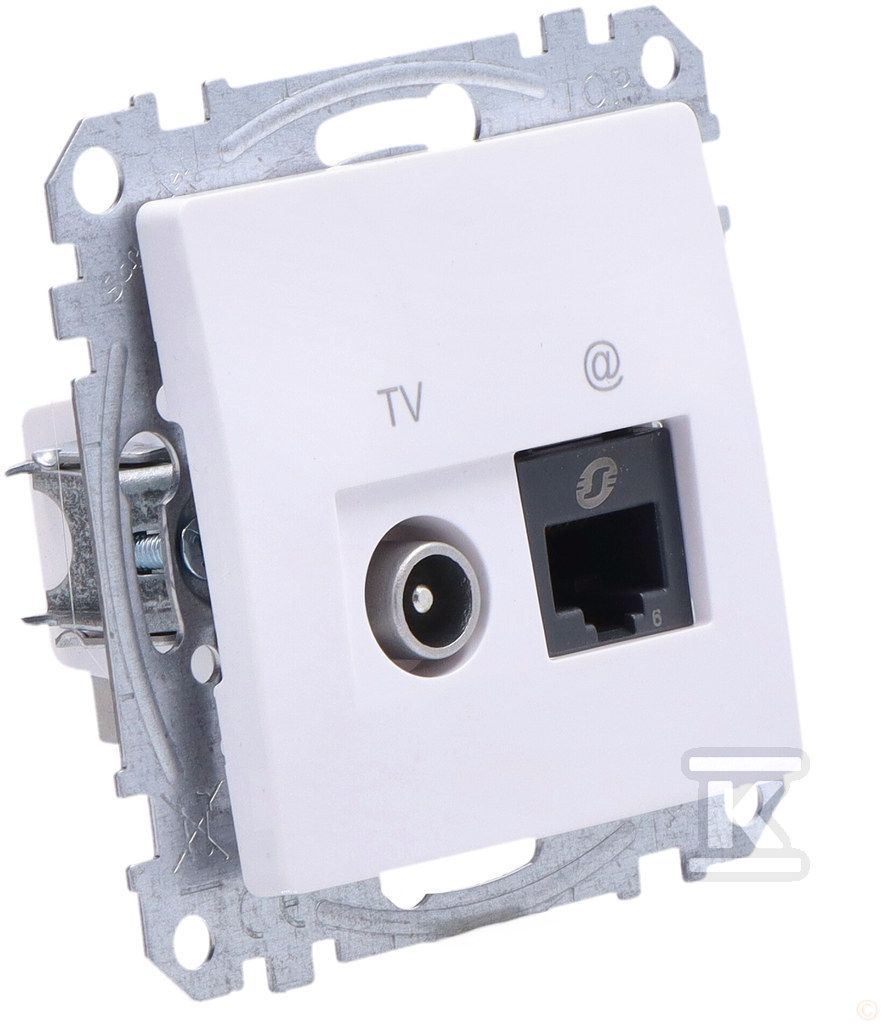 Computer-TV socket (6 UTP category), - SDD111469T