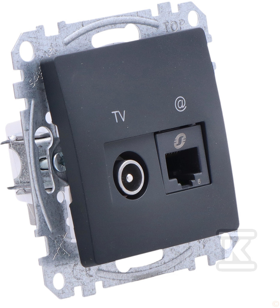 Computer-TV socket (6 UTP category), - SDD114469T