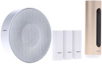 Alarm Kit: Indoor Camera + Window & Door Shock Sensors + Netatmo Smart Alarm System Siren PRO