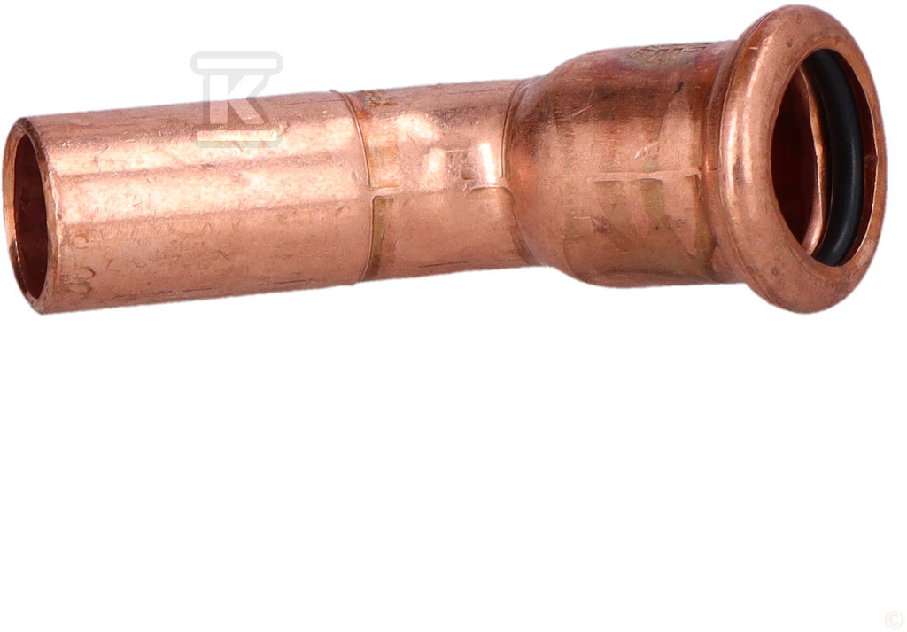 45° Copper nipple elbow - 15 - 2265325001