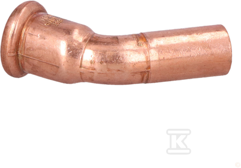 45° Copper nipple elbow - 15 - 2265325001