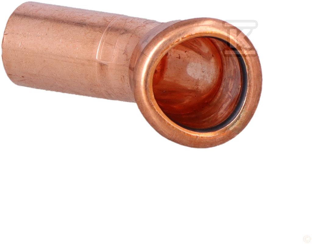 Koleno bradavice 45° Bakar - 18 - 2265325002