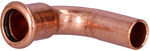 90° Copper nipple elbow - 15