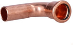 90° Copper nipple elbow - 18