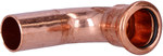 Nipple elbow 90° Copper - 22