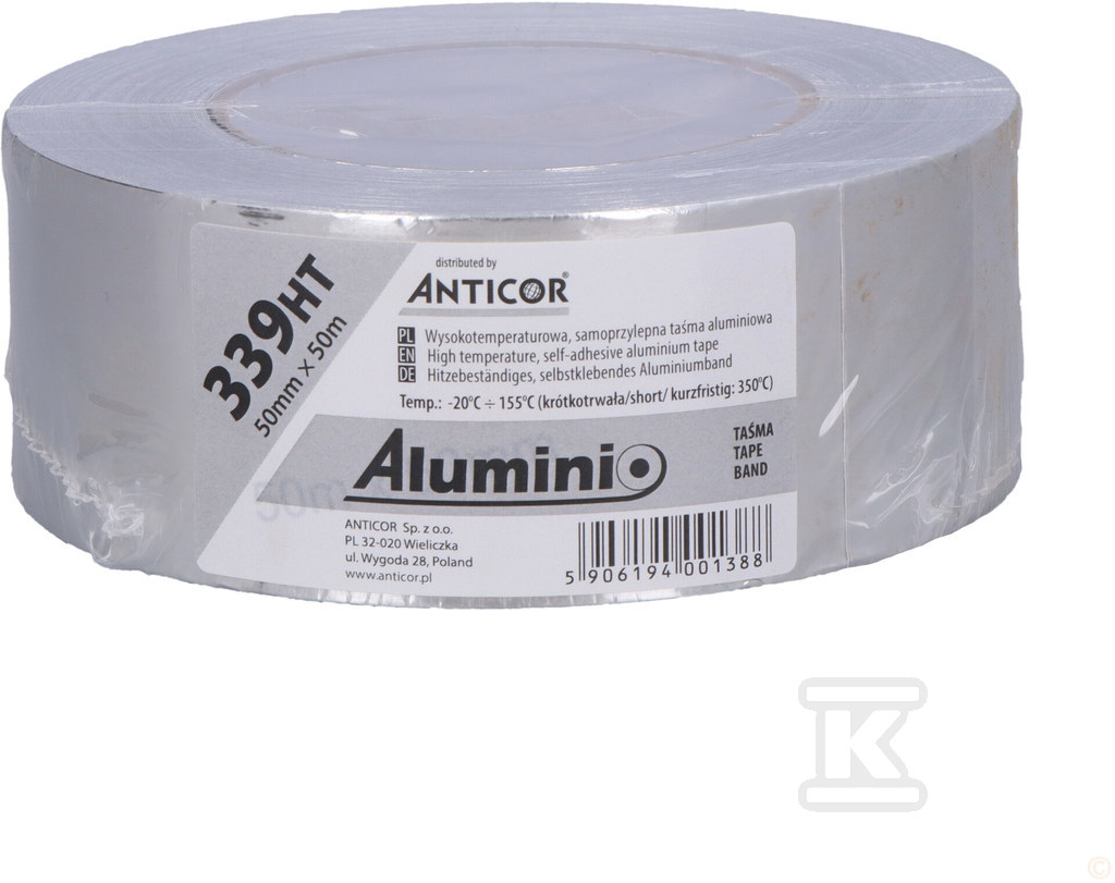 Aluminio 339 HT aluminijumska traka, 50 - PA-339HT00-0050050