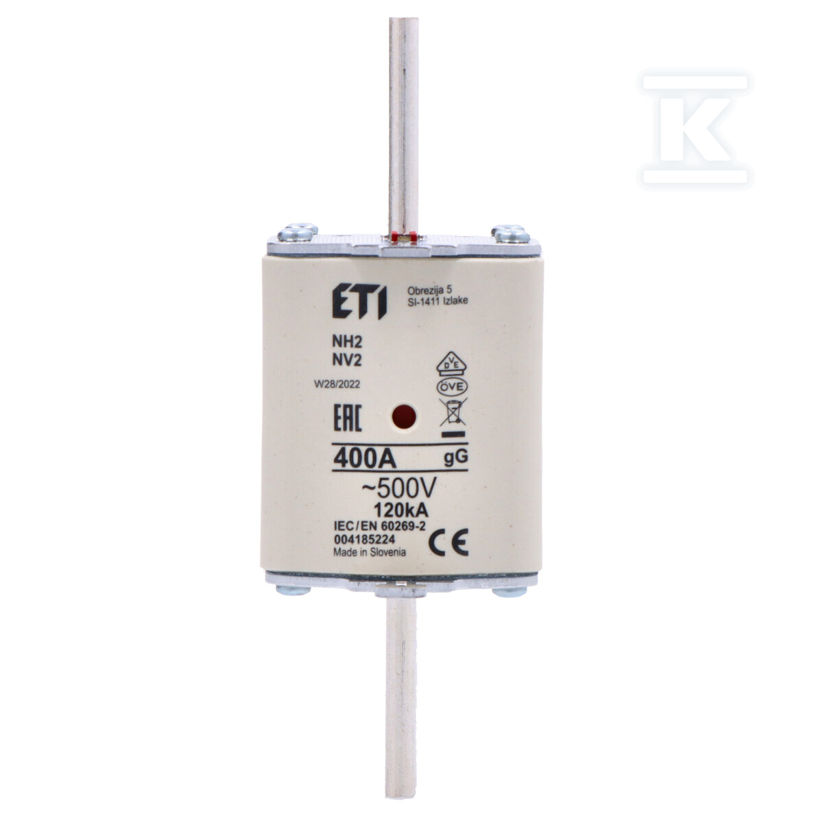 Промисловий запобіжник KOMBI NH2 gG - 004185224