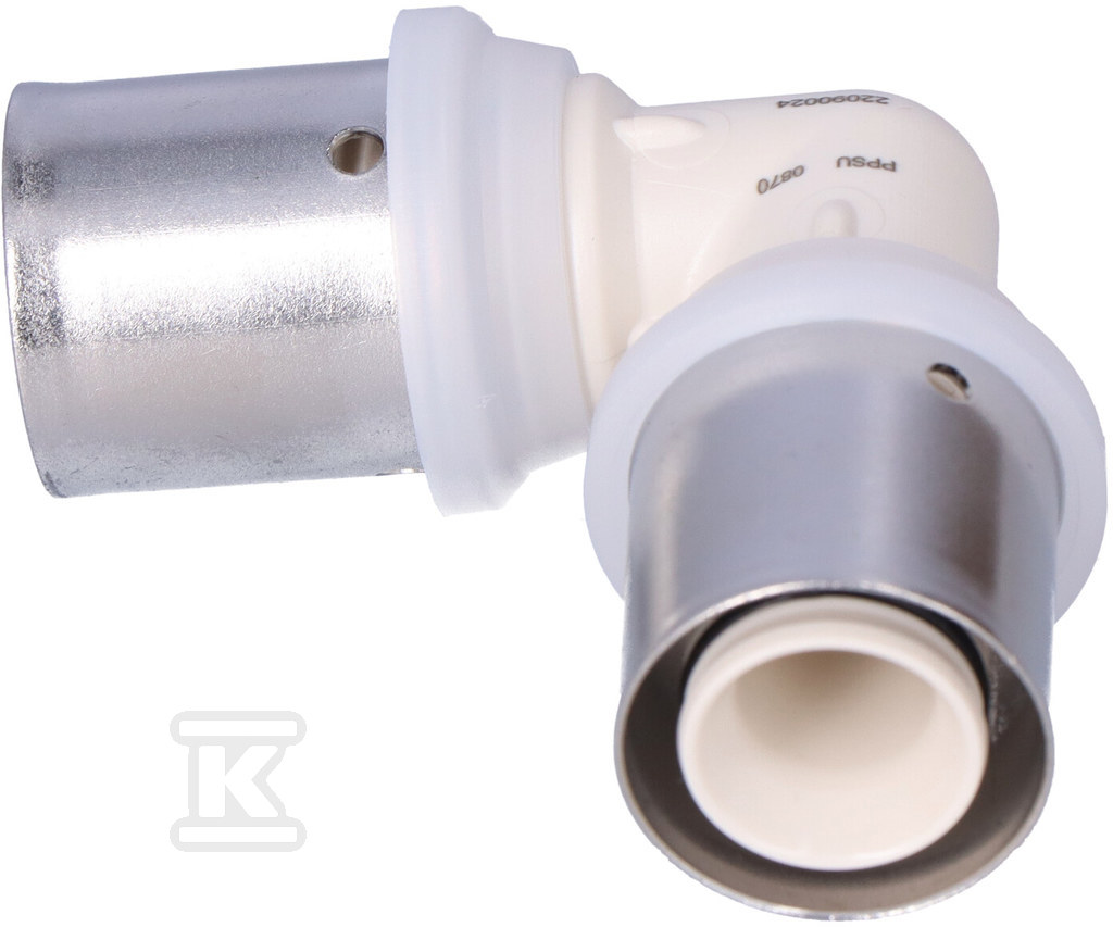Коліно PURMO CLEVERFIT PPSU LBP 20x20 - FAZ8E20A20A000G0