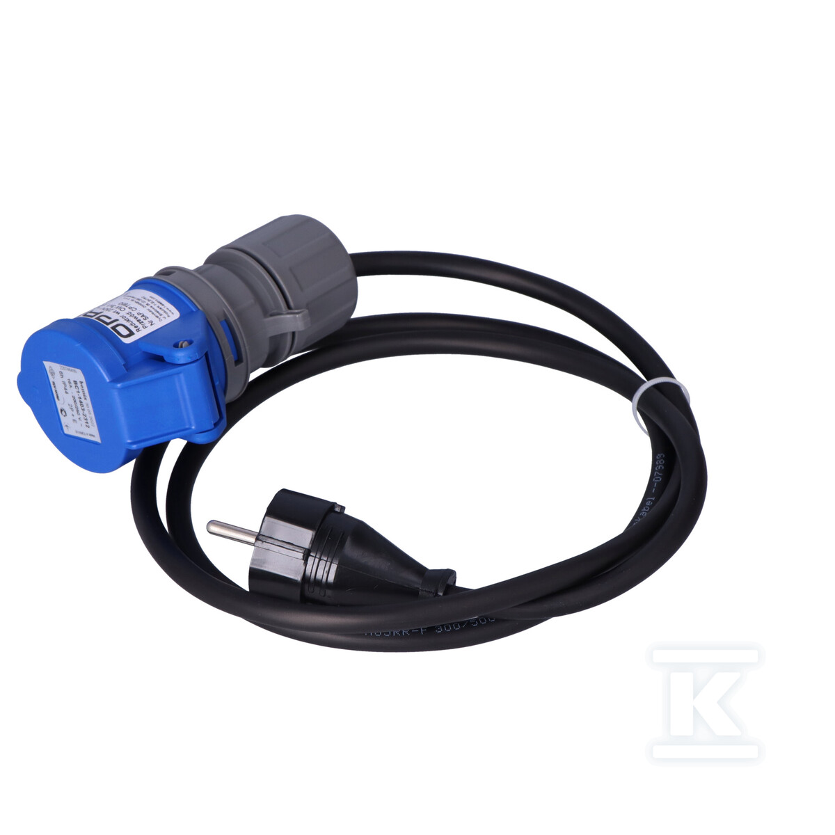 Кемпінговий редуктор, вилка 230V+OW - F7.0139